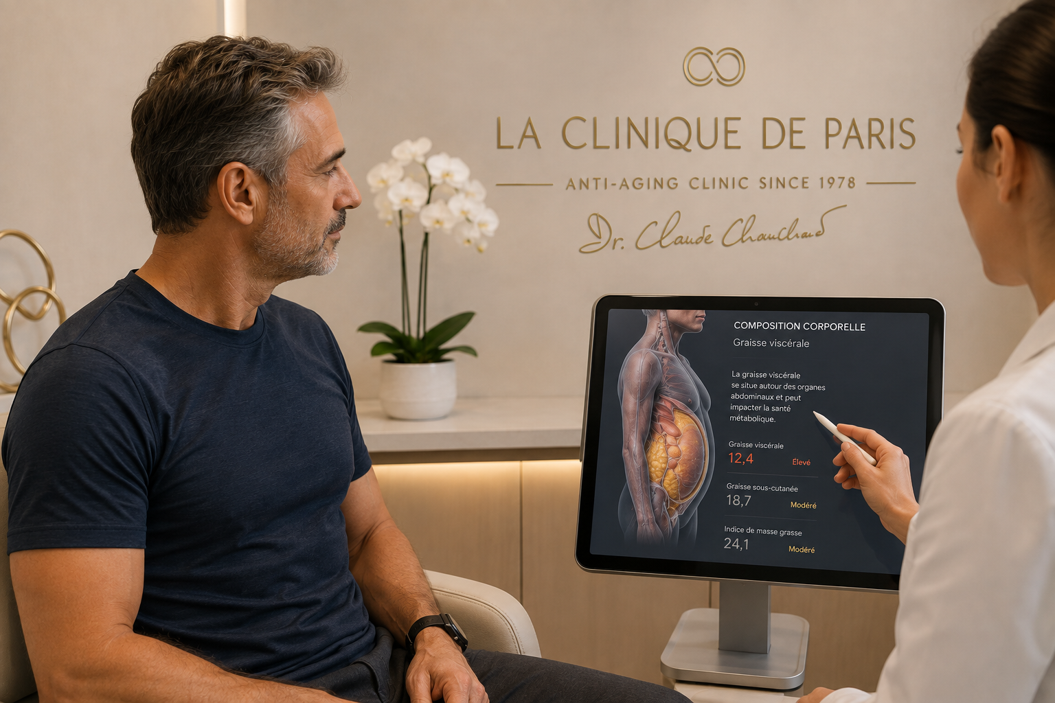Graisse viscérale chez l’homme après 40 ans Graisse viscérale abdominale chez l’homme après 40 ans